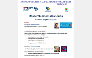 Rassemblement des Clubs Ligue du Centre Val de Loir de Volley